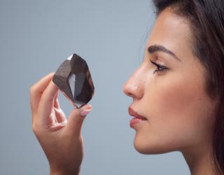 Diamond - Da Magnificent 激レアプロモオンリー Extremely rare' 555.55-carat black diamond going up for auction