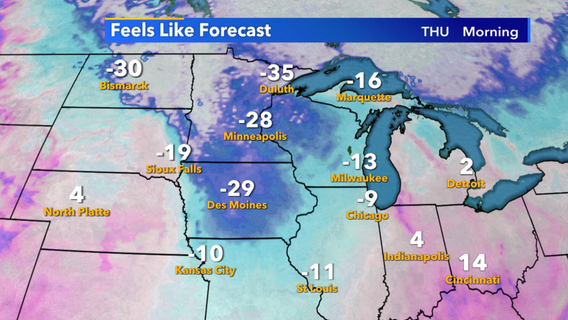 Another round of frigid weather to continue a chilly January