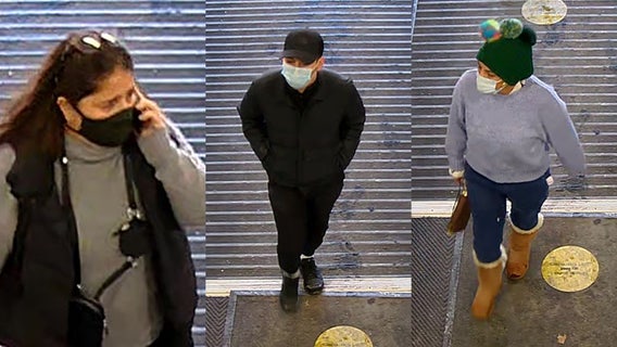 Whitefish Bay pickpocket theft suspects sought; 2 women, 1 man