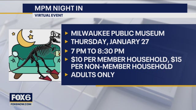 Milwaukee Public Museum: Virtual night-in event
