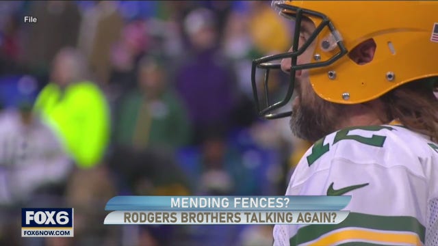 Rodgers family mend? Aaron reportedly talking to brother, Jordan