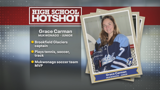 Mukwonago junior acting as a leader on and off the ice