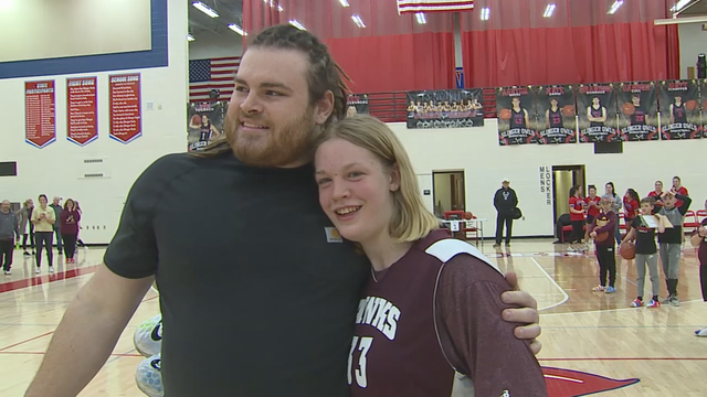 Hartford alum, NFLer Meinerz using platform to fight for friend