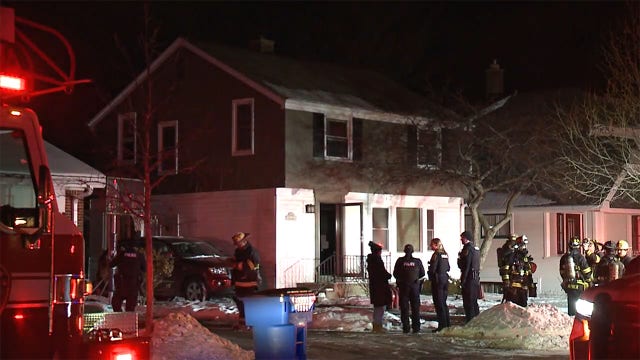 Whitefish Bay house fire, dog rescued