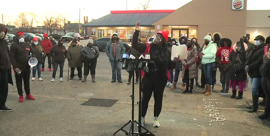 Workers demand protection after Burger King shooting