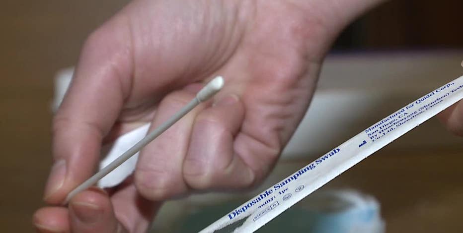 Reporting at-home COVID test results; official case data impacted