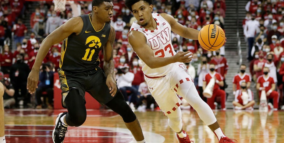 No. 23 Wisconsin defeats Iowa 87-78