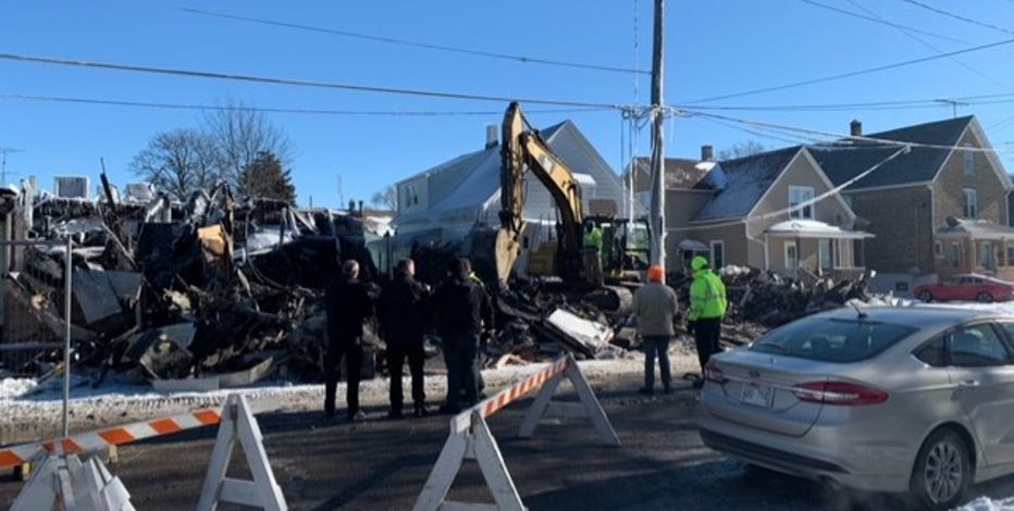 Model Market fire: Human remains located amid debris in Kenosha