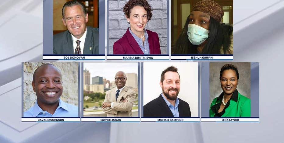 Milwaukee mayoral forum; 6 of 7 candidates express platforms, ideas