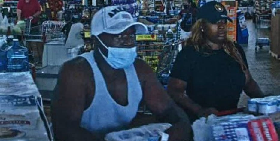 Menomonee Falls retail theft; 2 suspects sought