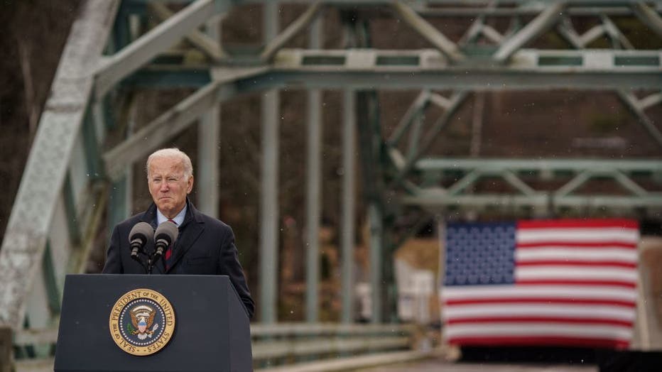 US President Joe Biden Visited New Hampshire Bridge Following Signing of the $1.2 Trillion Infrastructure Bill