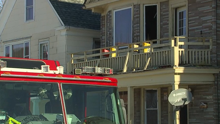 House fire near 18th and Lincoln, Milwaukee