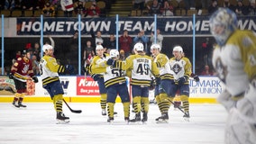 Admirals hold off Wolves 7-5