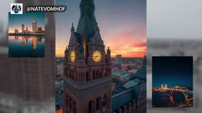 Milwaukee from above; city's beauty captured by artist with drone