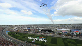 U.S. Air Force Thunderbirds perform flyover at 2022 Daytona 500
