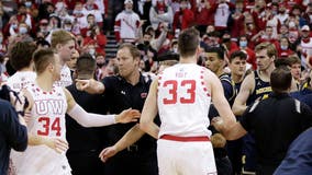 Michigan Howard Wisconsin Gard argument after Badgers' win