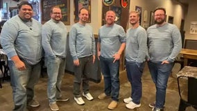 Georgia men pranked into wearing same shirt on group date