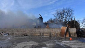 Iron Hog Saloon fire rekindled, building a total loss: sheriff