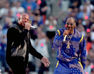 Dwayne Johnson Hypes Up The Crowd As He Introduces The Teams At Super Bowl  LVI