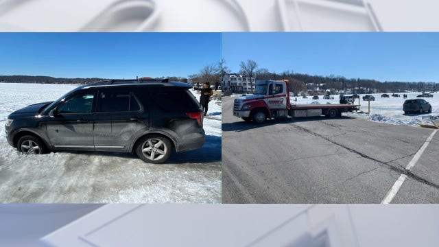 Lake Geneva: Vehicle through ice, no injuries reported