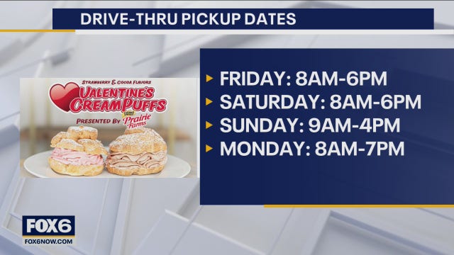 State Fair Valentine’s Cream Puff drive-thru, 2 tasty flavors