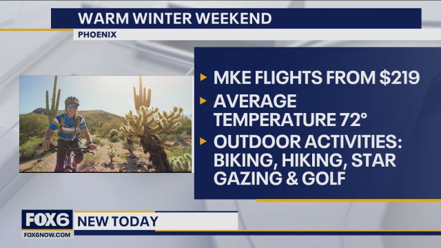 Warm winter weekend escapes