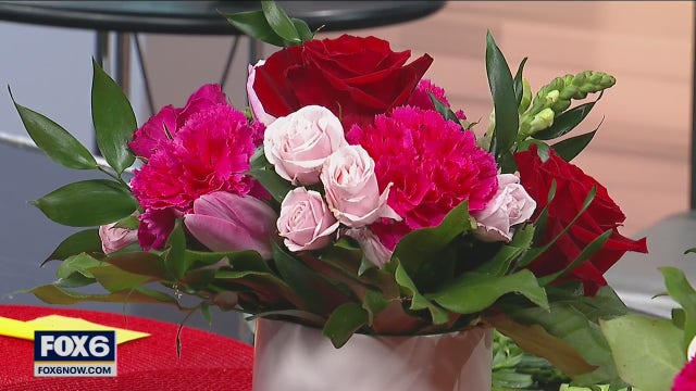 Build a Valentine's Day bouquet
