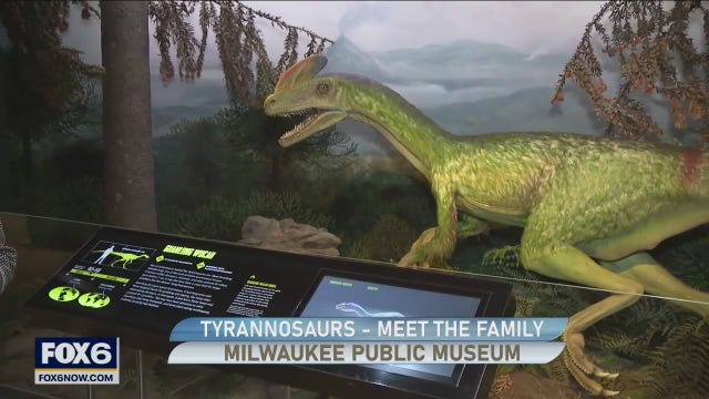 Come face to face with a T. Rex, 10 life-sized dinosaur specimens