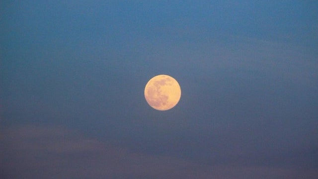 Full 'Snow' Moon lights up the sky overnight into Wednesday morning