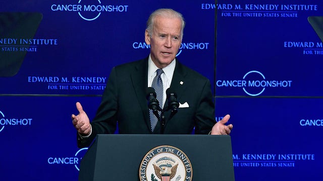 Biden aims to cut cancer deaths by 50% over next 25 years with moonshot initiative