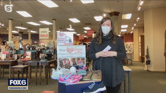 Stan's 'Share-a-Pair' shoe and sock drive