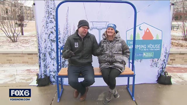 Chill out at The Warming House at Drexel Town Square