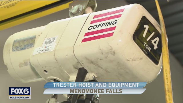 Trester Hoist & Equipment specializes in lifting equipment