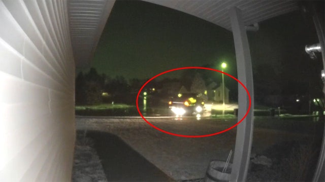 VIDEO: Stoughton salter slides, icy roadways cause hazardous conditions