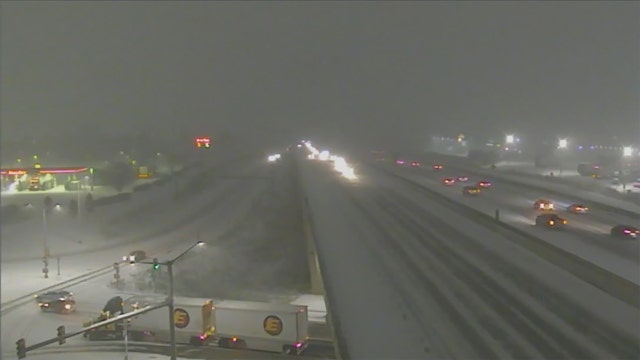 Snow squall hits southeastern Wisconsin