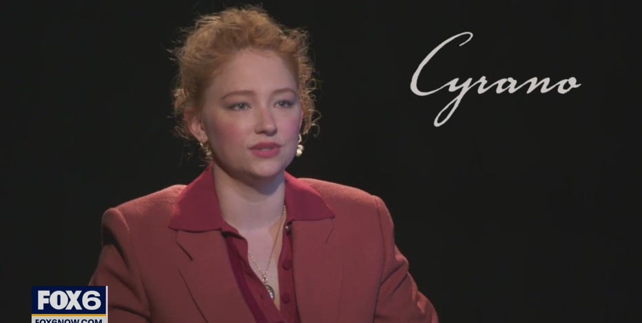 Gino talks with 'Cyrano' star