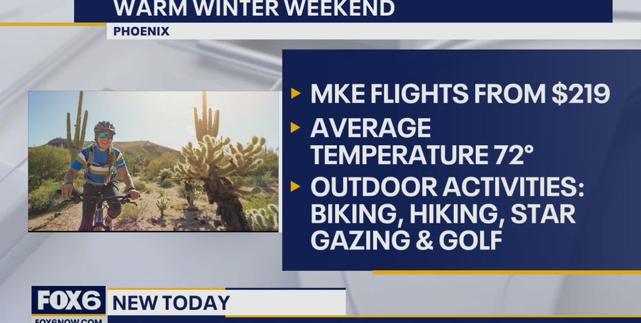 Warm winter weekend escapes