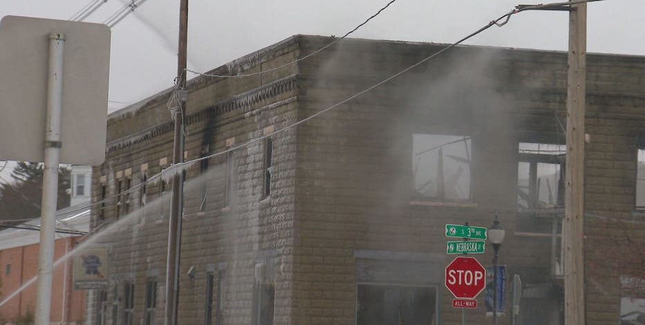 Door County bar fire, body recovered from rubble