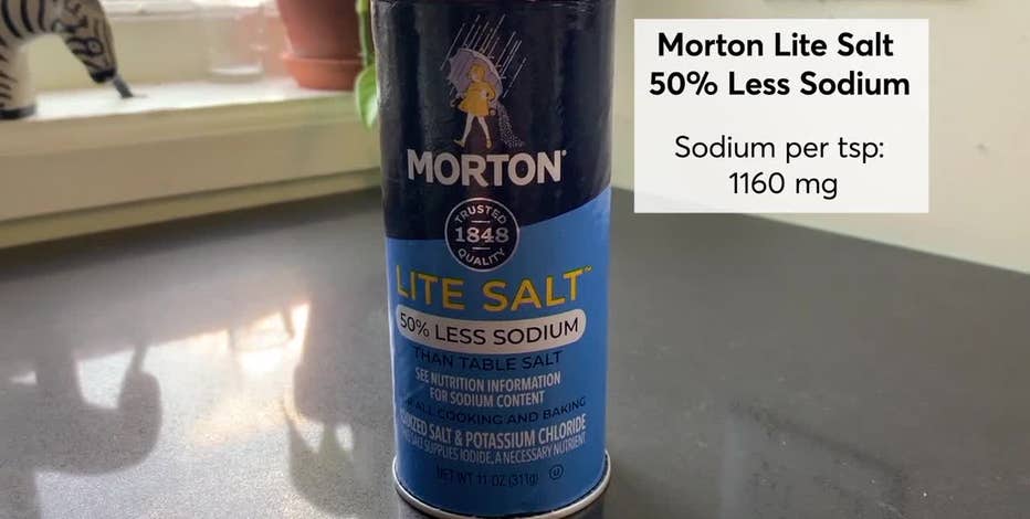 Morton Salt, Lite, 50% Less Sodium
