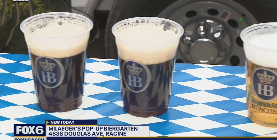 Wisconsin’s largest Pop-Up Biergarten: Traditional German food, drinks, music