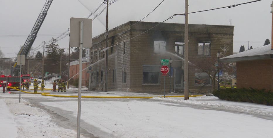 Door County bar fire: Body found in rubble, officials say