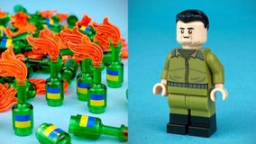 Custom LEGO of Zelenskyy, Molotov cocktails raise over $145K for Ukraine