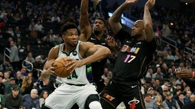 Bucks stun Heat 120-119