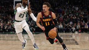 Bucks hold off Hawks 124-115, Antetokounmpo scores 43 points