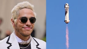 Pete Davidson no longer going to space on Blue Origin flight, company says