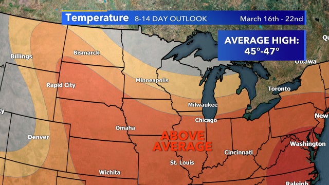 Warmer air returns next week; could be last cold air of season