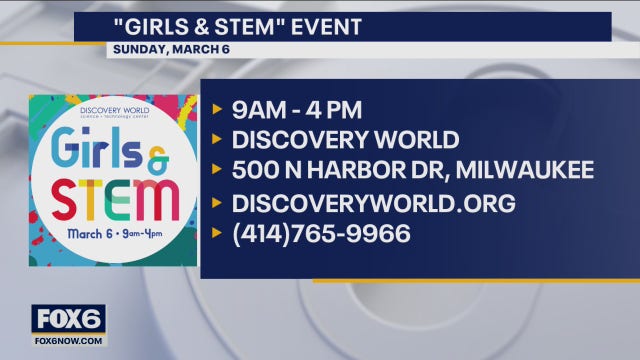 Girls & STEM: Interactive event at Discovery World