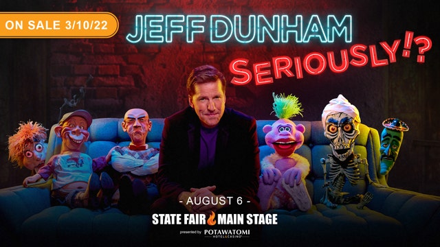 Wisconsin State Fair: Jeff Dunham brings laughs to Main Stage Aug. 6