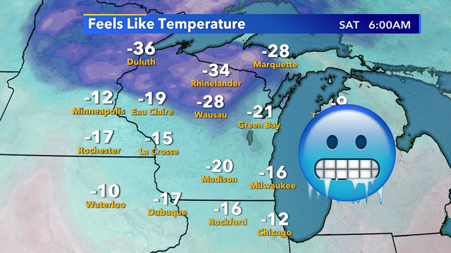 Big temp drop Saturday followed by spring-like conditions