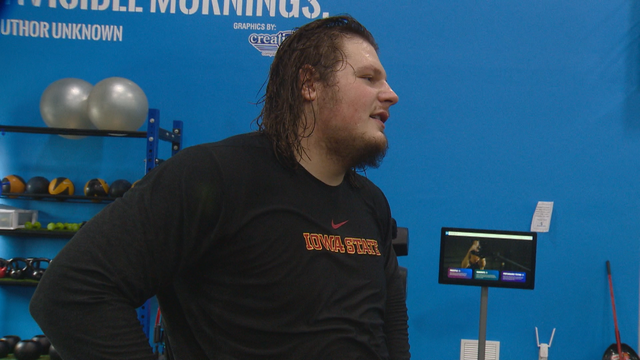 Plymouth native putting in work to improve NFL Draft stock